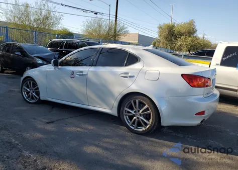 2008 Lexus Is 250 from USA, damaged, VIN 082713